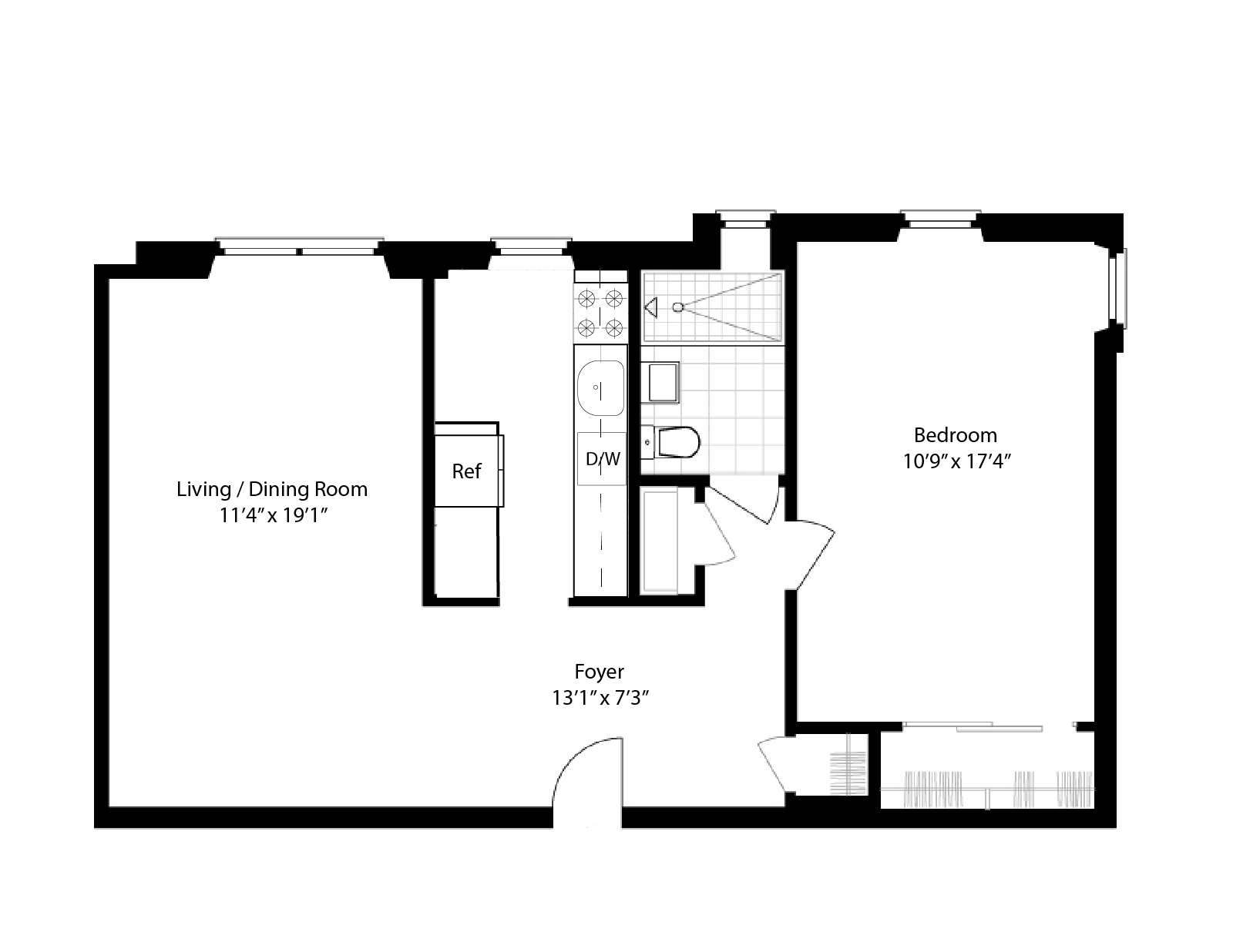 Floorplan of 202 Seeley St