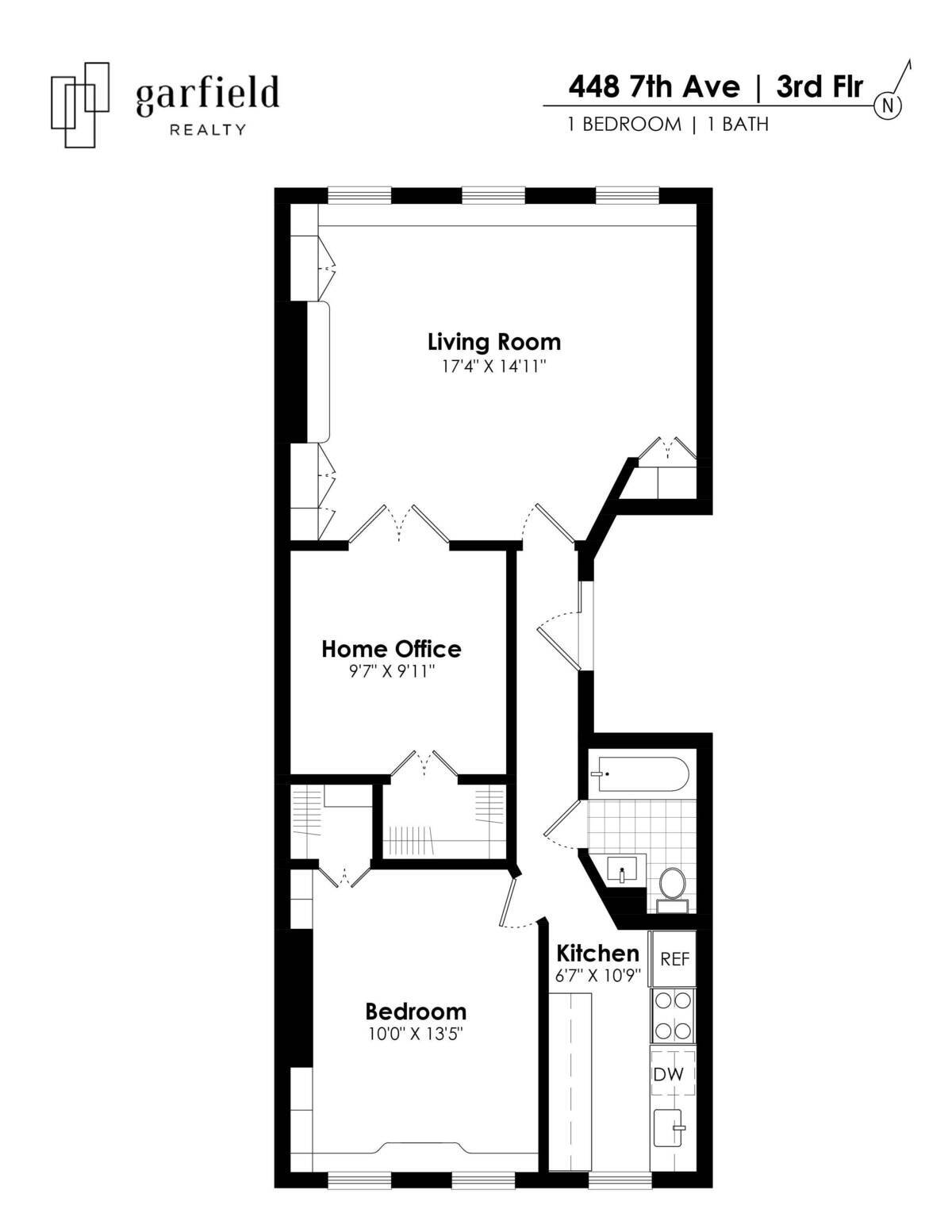 Floorplan of 448 7th Ave