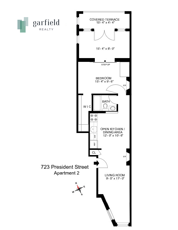 Floorplan of 723 President St