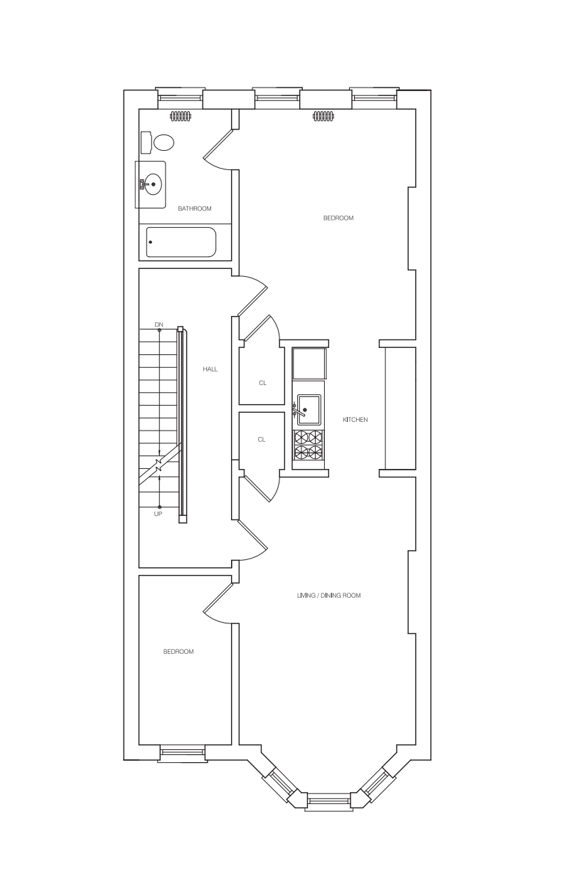 Floorplan of 246 6th Ave