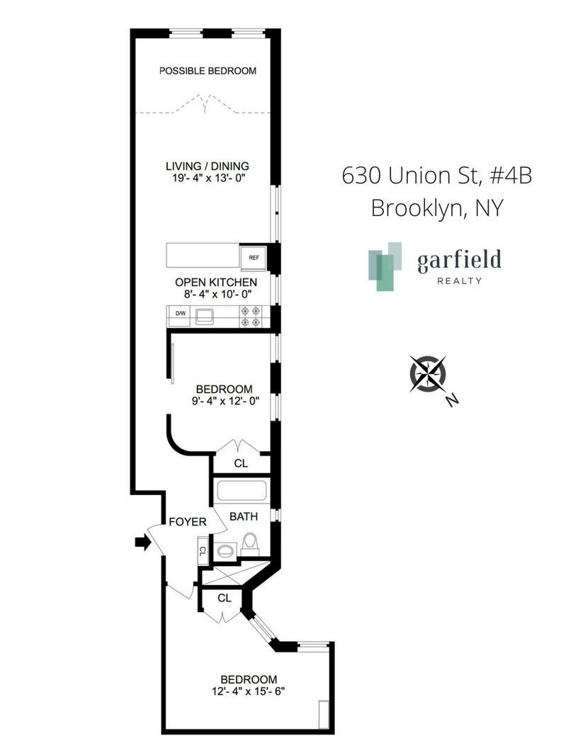 Floorplan of 630 Union St