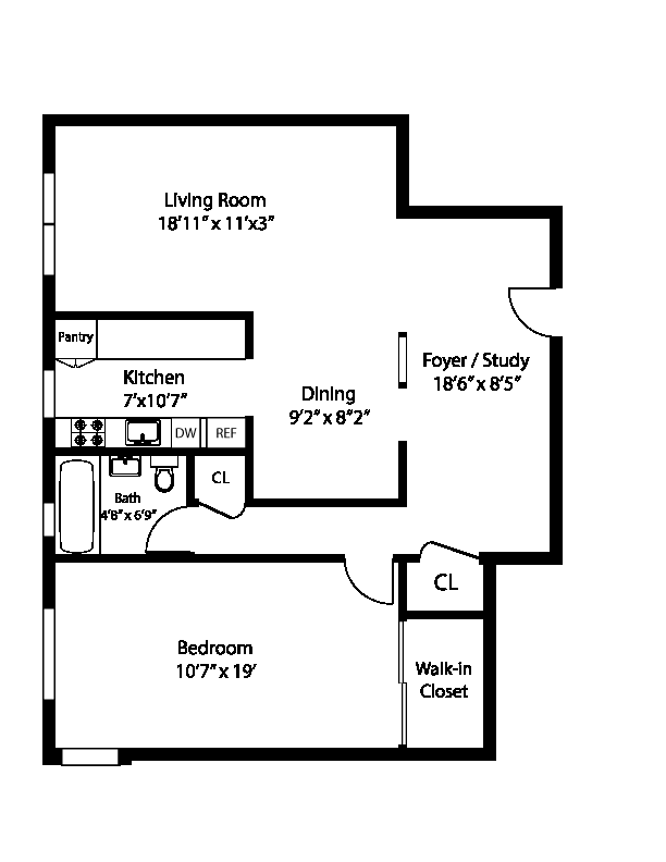 Floorplan of 202 Seeley St