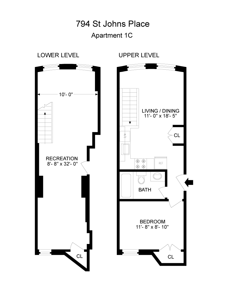 Floorplan of 794 Saint Johns Pl