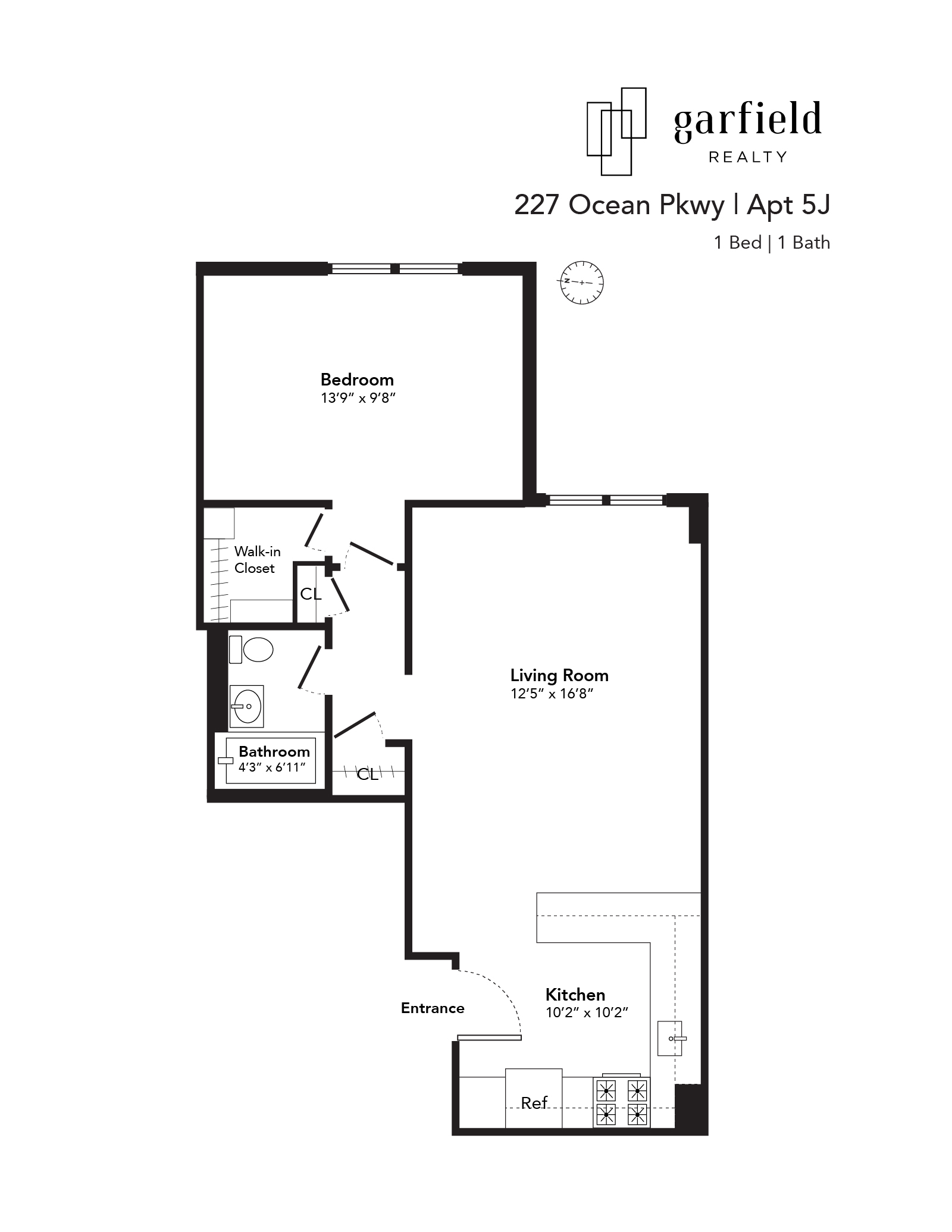 Floorplan of 227 Ocean Pkwy