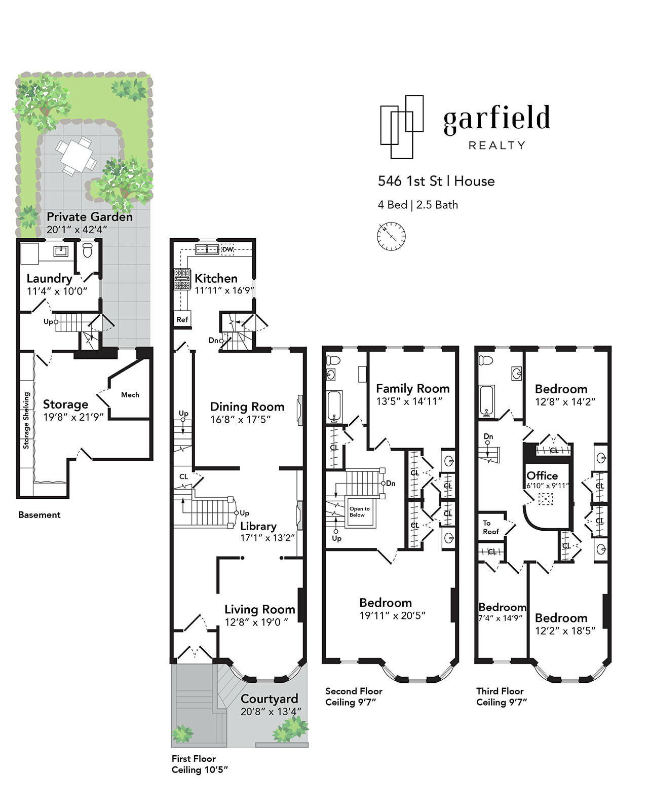 Floorplan of 546 1st St