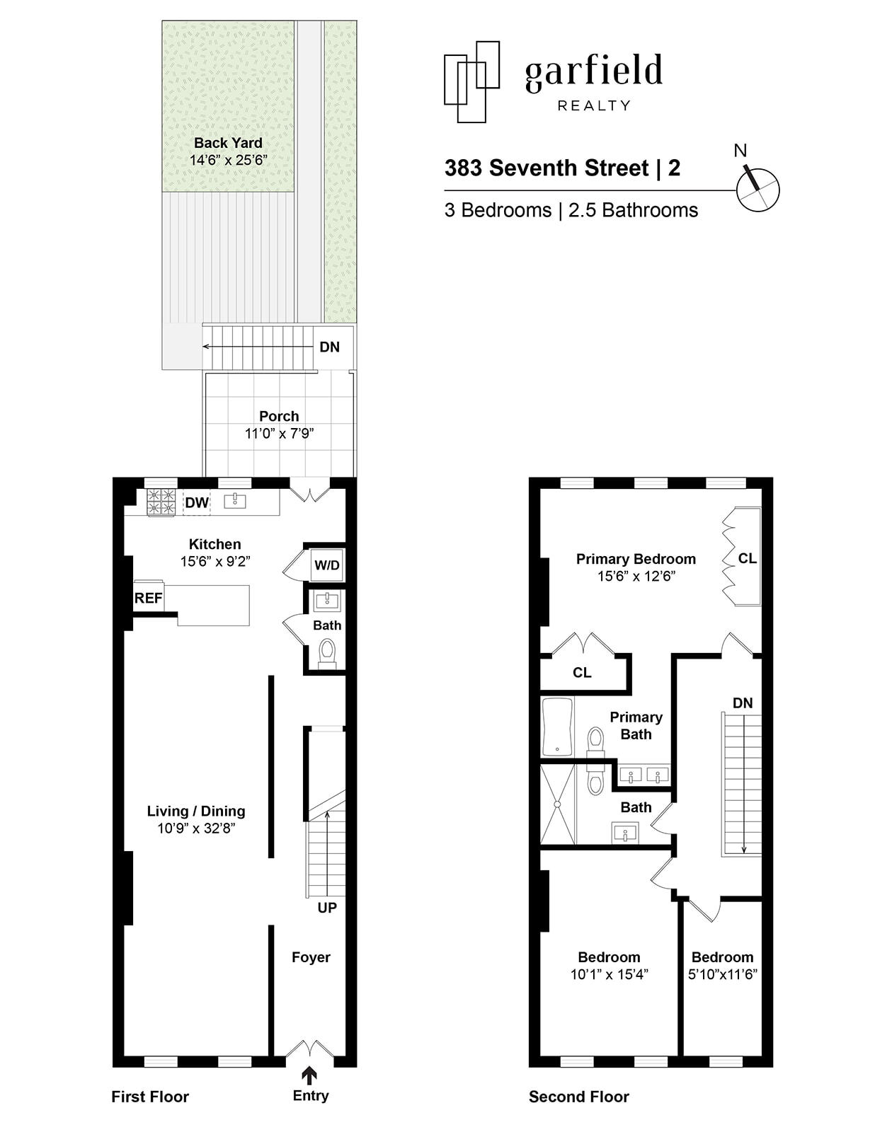 Floorplan of 383 7th St