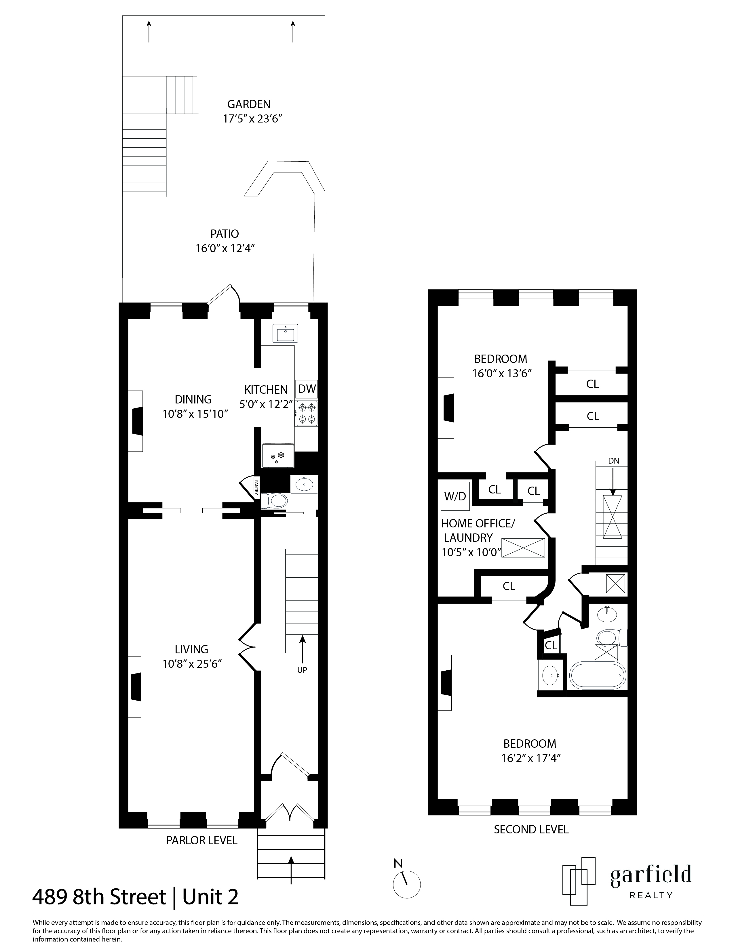 Floorplan of 489 8th St