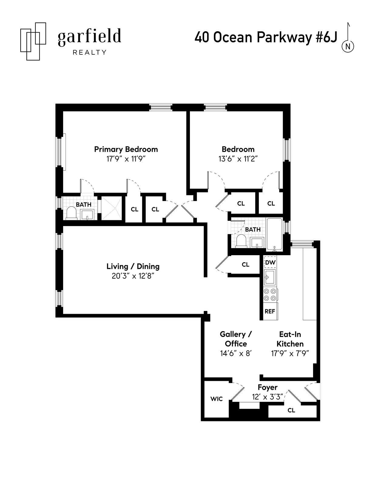 Floorplan of 40 Ocean Pkwy