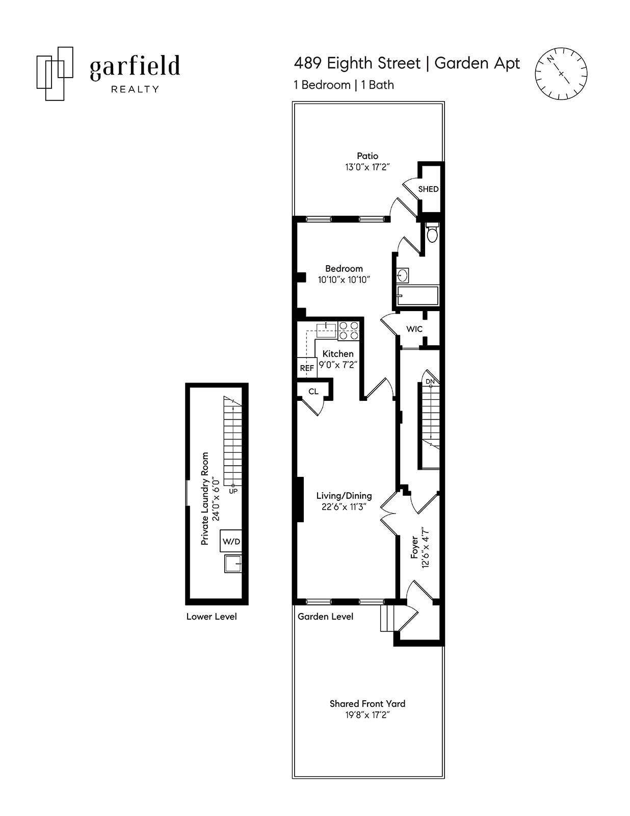 Floorplan of 489 8th St