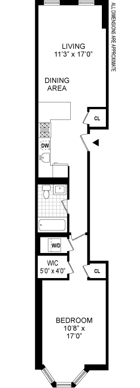 Floorplan of 356 12th St