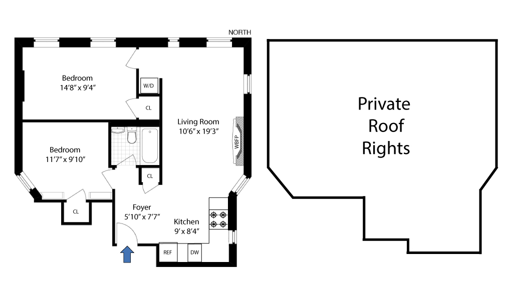 Floorplan of 279 1st St