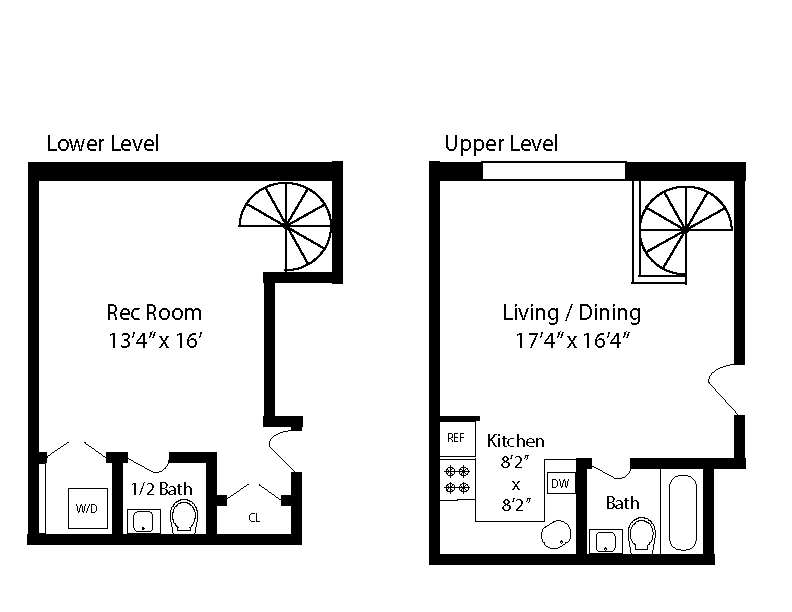 Floorplan of 390 14th St