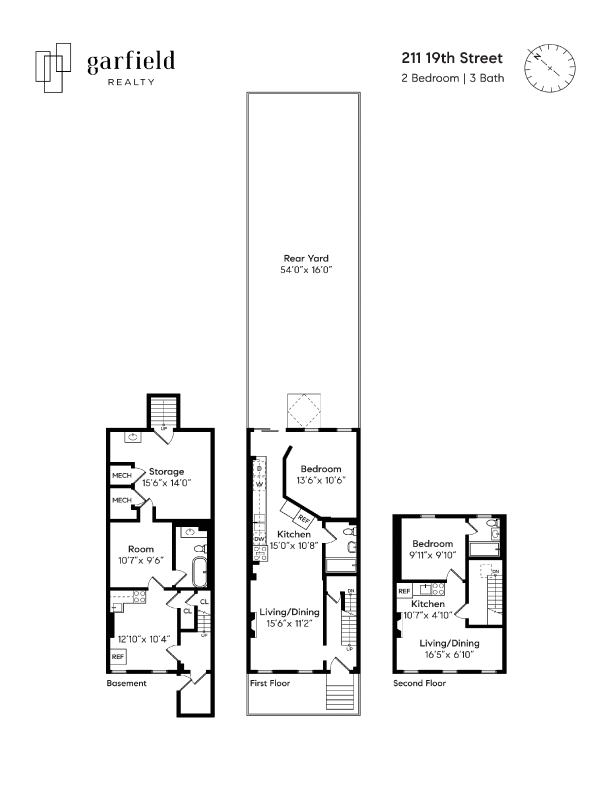 Floorplan of 211 19th St