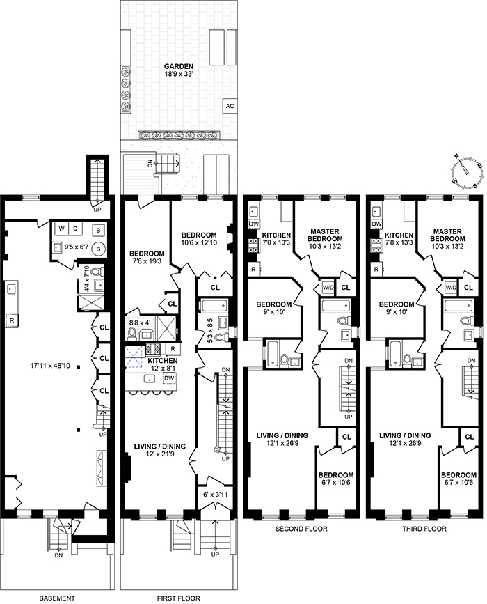 Floorplan of 211 9th St